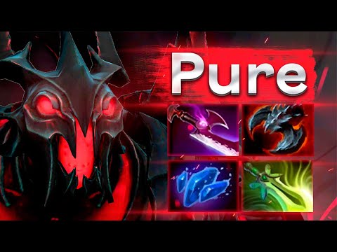Pure разносит паблики на керри СФе! - Shadow Fiend DOTA 2
