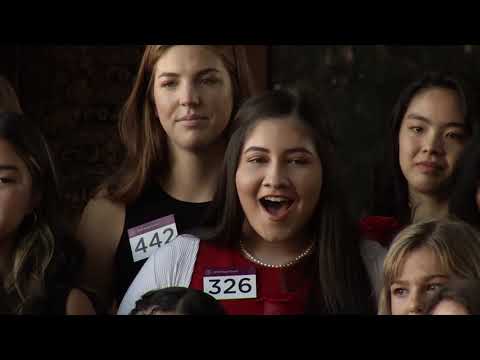 Announcement of the 2019 Rose Court