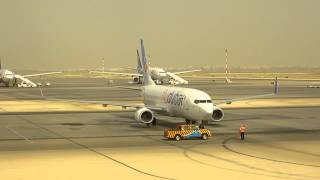 flydubai airlines at Muscat Airport Oman