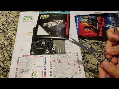 Limited Edition Bladerunner 2049 Metal Earth Spinner