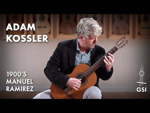 Vladimir Morkov's "Prelude" performed by Adam Kossler on a 1900's Manuel Ramirez "Santos"