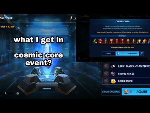 What I get in cosmic core event November 2021   #cosmiccoreevent #mff #blackfriday