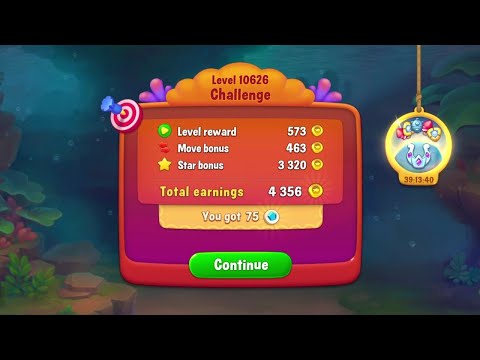 @Fishdom Level 10625 - Special Level 10626 Challenge