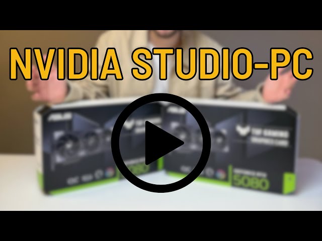 YouTube Video - Nvidia Studio-PC