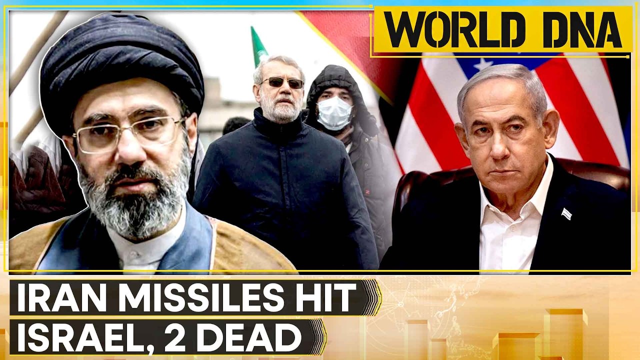 LIVE: Ali Larijani Killed, Says Iran | Iranian Missiles Rain on Israel, 2 Dead | World DNA LIVE