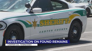 Carter County Sheriff speaks about body found in Hampton