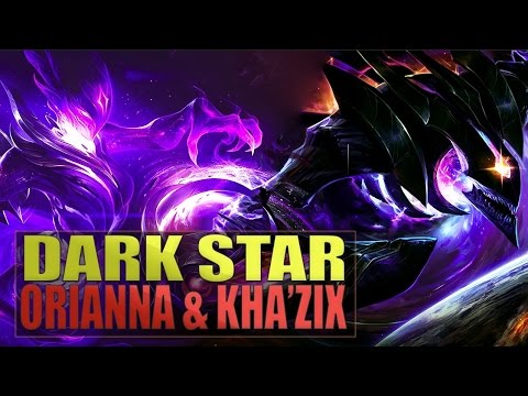 DARK STAR ORIANNA & KHA'ZIX Skins Spotlight Gameplay - League of Legends