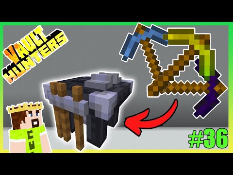 NEW Vault PICKAXES!!! - Minecraft Vault Hunters SMP 1.18 eps36