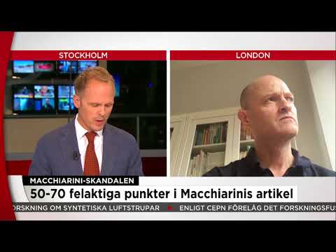 Etiknämnd: Macchiarinin fuskade med sin forskning - Nyheterna (TV4)