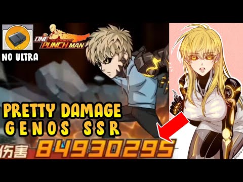 👊👊 85 MILLION DAMAGE ULTIMATE GENOS SSR | PHOENIX MAN - One Punch Man The Strongest