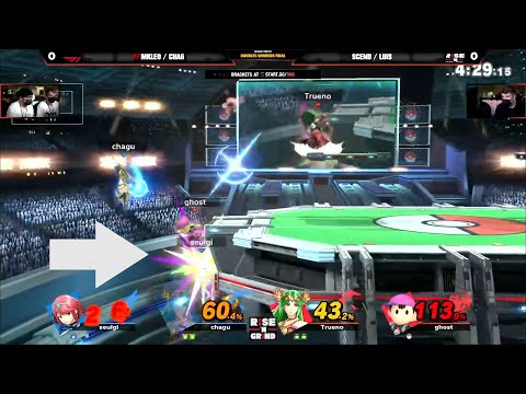 MKLeo gets killed at 0% in Doubles