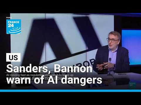 Sanders, Bannon warn of AI dangers in rare US left-right alignment