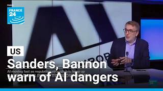 Sanders and Bannon warn of AI dangers, signaling rare US political alignment on tech regulation