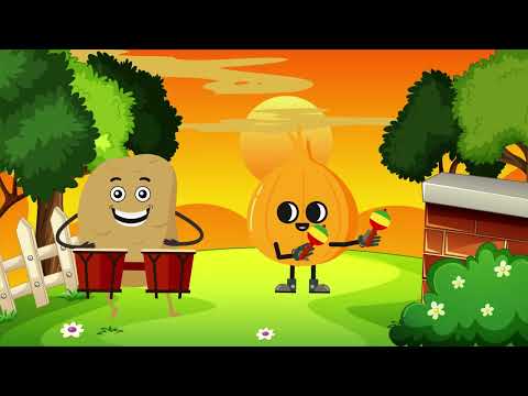 Potato and Onion. Kids short animation
