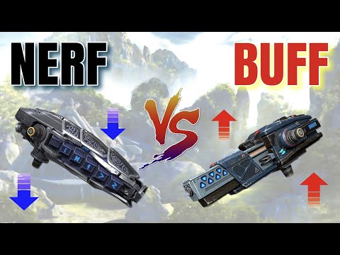 [WR] Skadi (NERF) VS Atomizer (BUFF) - Test Server Rebalance | War Robots