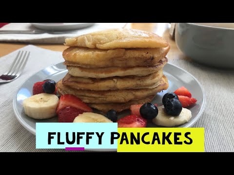 HOW TO MAKE PANCAKES | Benji's Food Easy Fluffy Pancake Recipe