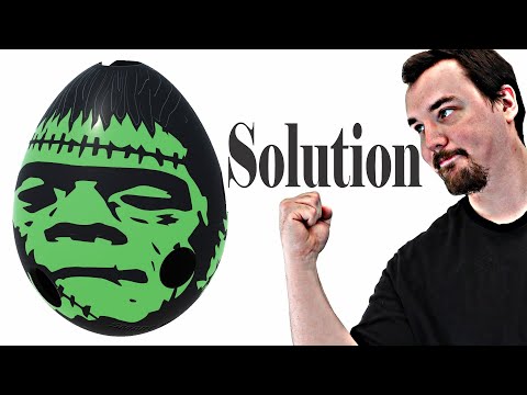 Smart Egg Frankenstein from BePuzzled - Solution