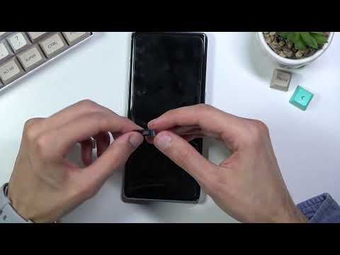 How to Insert SIM Card in to the OPPO Reno 6 Pro 5G - Install SIM Card in Oppo Android Smartphone