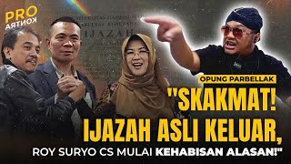 Download lagu AKHIRNYA MUNCUL! Ijazah Asli Jokowi Dibuka di Depan Roy Suryo cs! | ProKontra with Opung Parbellak mp3