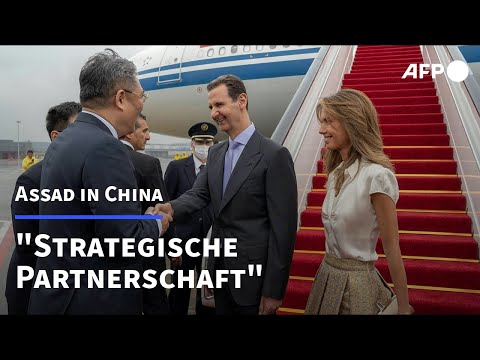 China und Syrien wollen "strategische Partnerschaft" schließen | AFP