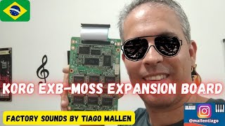 Video thumbnail for Korg EXB-Moss Expansion Board (FACTORY SOUNDS) by TIAGO MALLEN #tecladista #korg #brasil #teclado by Tiago Mallen
