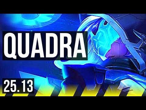 ASHE & Lulu vs KAI'SA & Annie (ADC) | Quadra | KR Master | 25.13