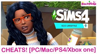 The Sims 4 Eco Lifestyle CHEATS PC Mac XBox One + PS4