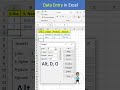 Excel Job Interview Questions Data Entry In Excel Excel Microsoftexcel Excel Exceltutorial