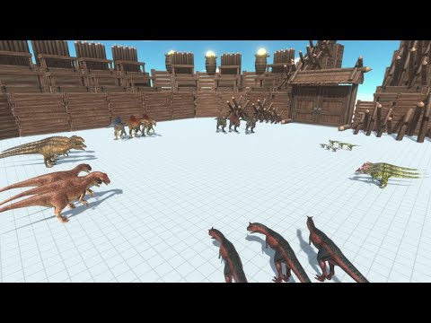 3 vs 3 Battle Royale Competition Animal Revolt Battle Simulator