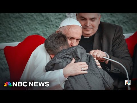 Pope Francis’ moment with 8-year-old shared across the globe