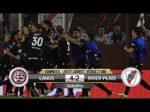 Lanus (0) 4-2 (1) River / Copa Libertadores 2017 - Semifinal (Vuelta) - Relato Mariano Closs