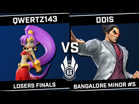 qwertz143 (Mii Gunner) vs DDIS (Kazuya) - ILG Bangalore Minor #5 - Losers Finals