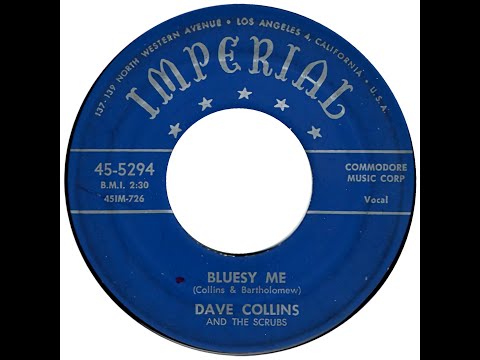 DAVE COLLINS & THE SCRUBS  BLUESY ME