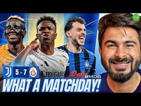 Juventus KNOCKED OUT 7-5! | Dortmund Bottle Big | Vini Scores vs Benfica #MDB