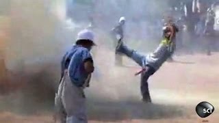 Sledgehammers and Fireworks Meet for Epic Explosion | Outrageous Acts of Science