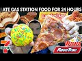I ate GAS STATION FOOD for 24 HOURS | Wicked Cheat Day