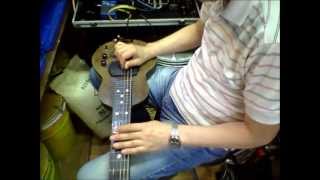 Knut Hem song cover　-Homemade Lap steel Guitar-