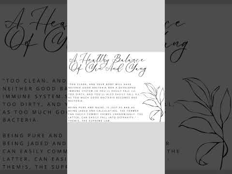 A Healthy Balance Of Yin And Yang - Themis, The Supreme Law