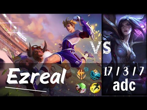 Ezreal ADC vs Kai'Sa - Challenger Replay KR
