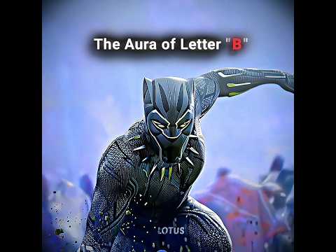 The Aura of Letter " B " ☠️🔥|#letterb #shorts