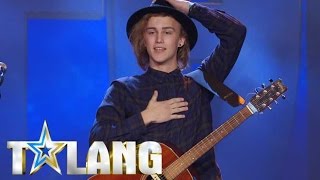 Kommer Simon lyckas att hålla nerverna i schack i Talang 2017? - Talang (TV4)