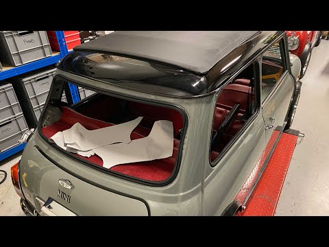 Classic Mini Culture - Roof liner- Webesto open roof version