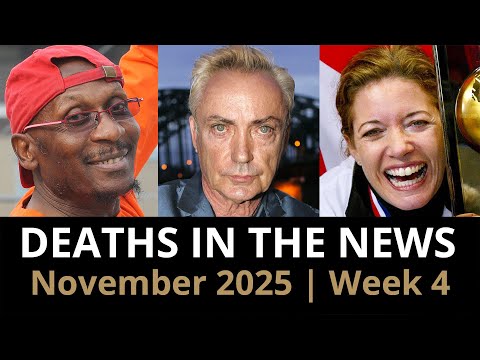 Who Died This Week | November 2025 #4 Celebrity Deaths & More