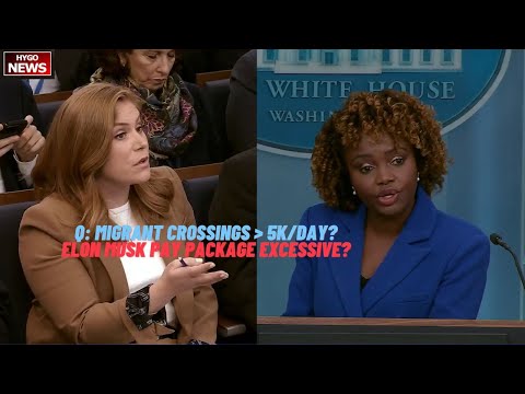 Q: migrant crossings increase above 5,000 per day? Elon Musk’s pay package excessive?