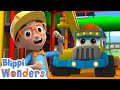 Blippi Leans About Safety With Construction Vehicles Blippi Wonders Educational Videos For Kids