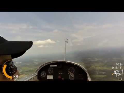 My First Glider Solo at 14 Years HD