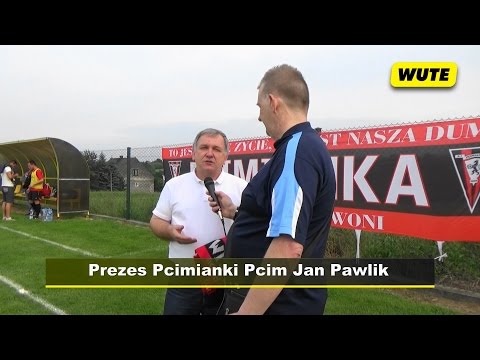 Wywiad z Prezesem Janem Pawlikiem (Pcimianka Pcim)