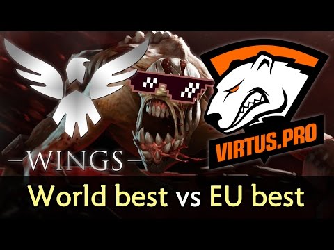 World best vs Top-1 EU — Wings vs VP