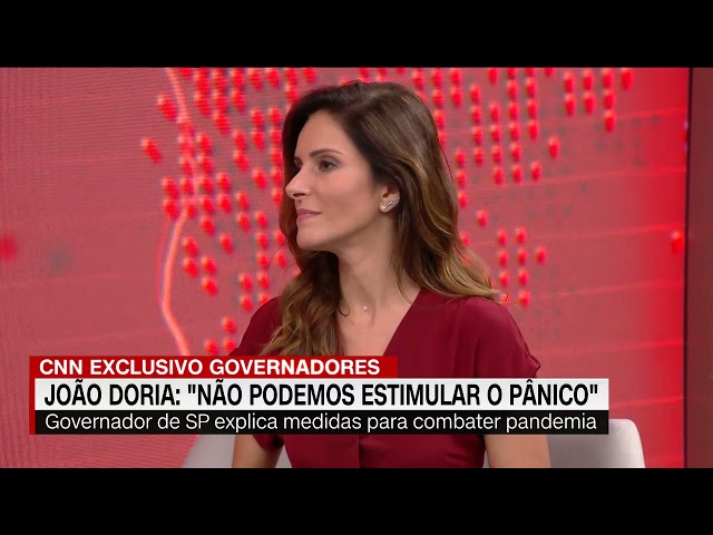 Doria elogia Mandetta e diz que Bolsonaro dá ‘péssimo exemplo’