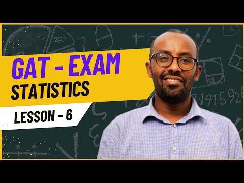 GAT Exam || Statistics: Lesson-6 @marvelTutorial1
